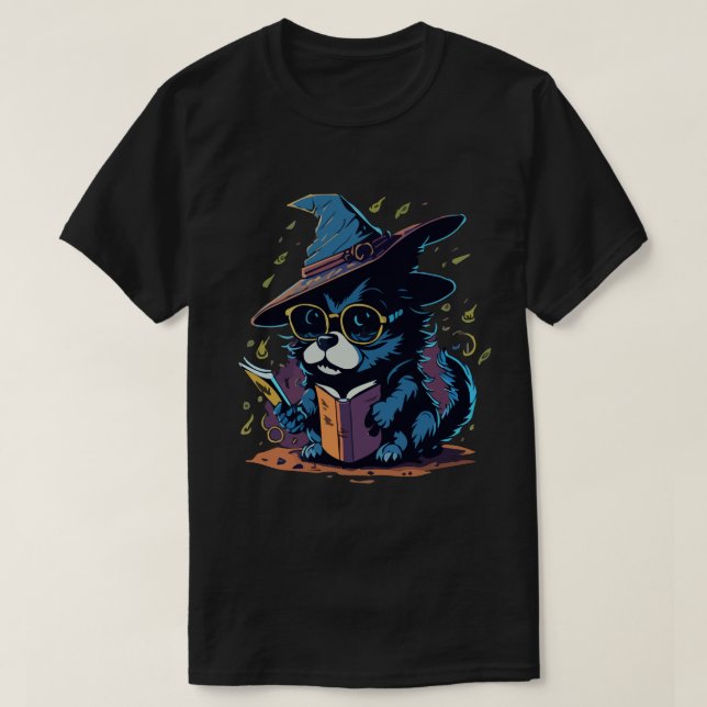 Magic Bookish Beast T Shirt (Design framsida)