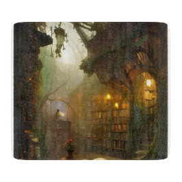 Magic Bookstore Fantasy Art
