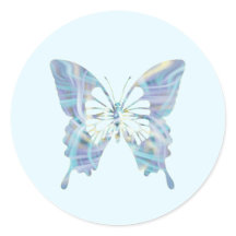 Magic Bright Blue and Gult Light Butterfly