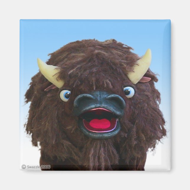 Magic Buffalo Magnet (Framsidan)