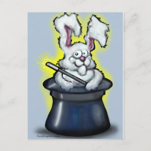 Magic Bunny Vykort