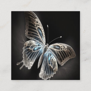 Magic Butterfly Fyrkantigt Visitkort