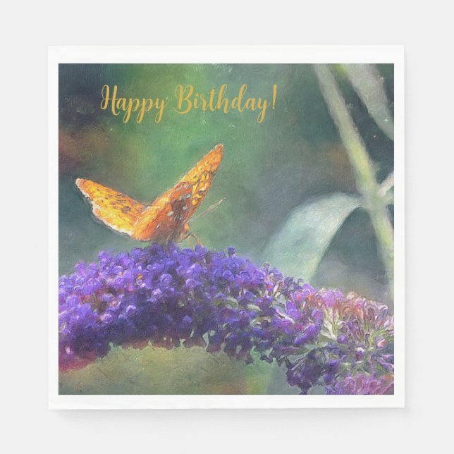 Magic Butterfly Pappersservett (Framsidan)