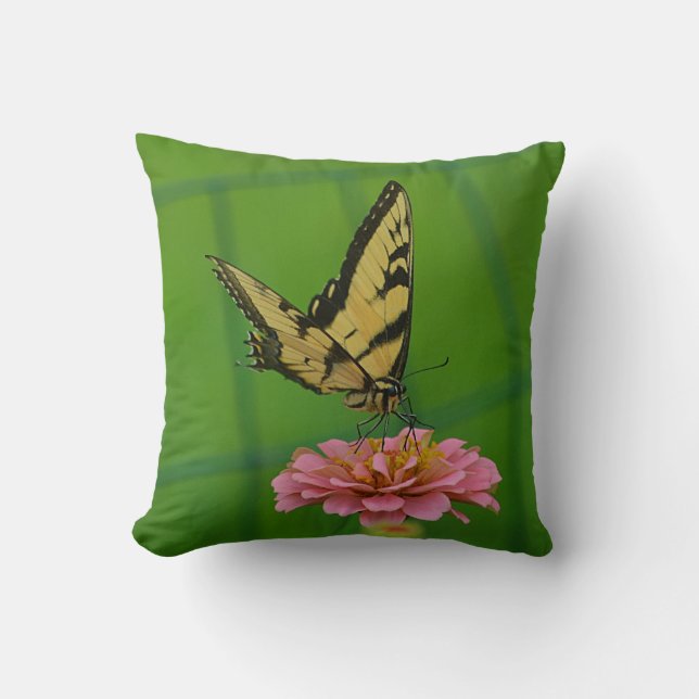 Magic Butterfly Pillow Kudde (Framsida)