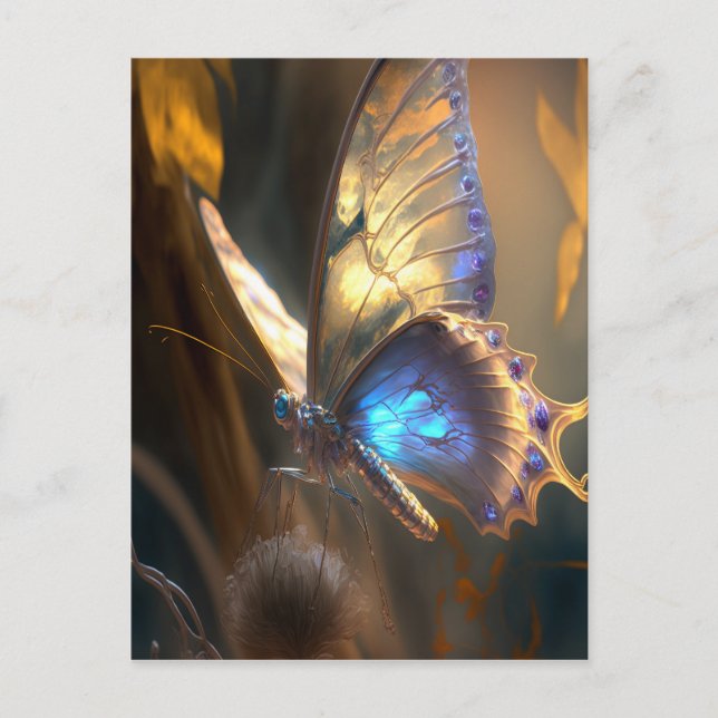 Magic Butterfly Vykort (Framsida)