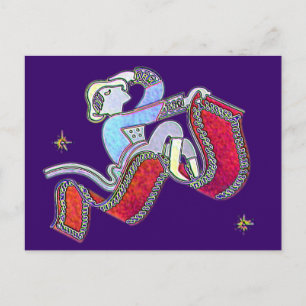 Magic Carpet Ride Vykort