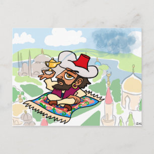 Magic Carpet Ride Vykort