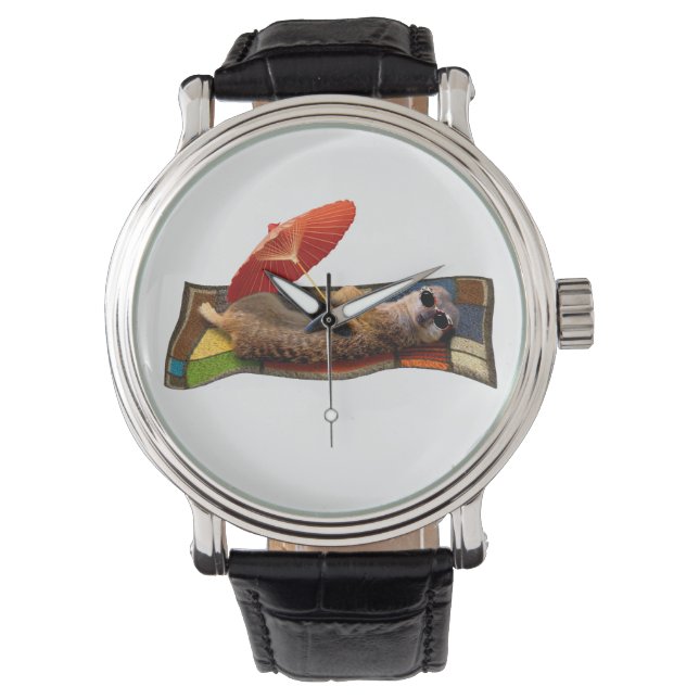 Magic Carpet Ride Watch (Vit Bakgrund) Armbandsur (Framsida)