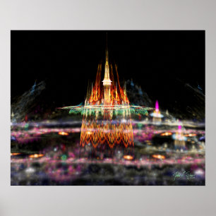 Magic Castle (20 x 16) Poster