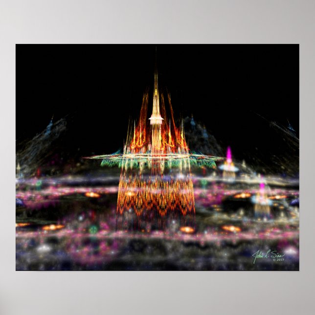 Magic Castle (20 x 16) Poster (Framsidan)