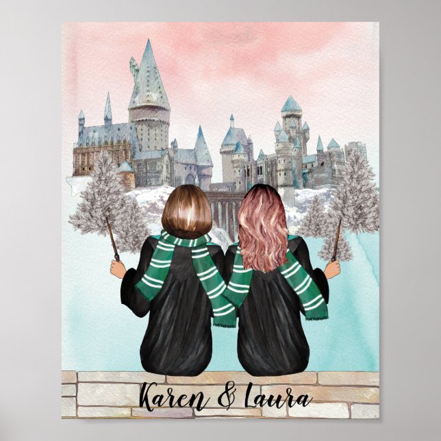 Magic Castle-guiden Porträtt, Guider Skriv ut Poster (Framsidan)