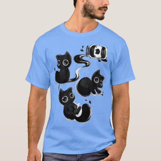 Magic Cat Bläck T Shirt