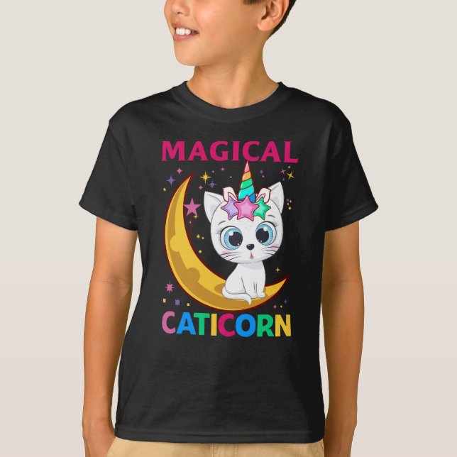 Magic Caticorn T Shirt (Framsida)