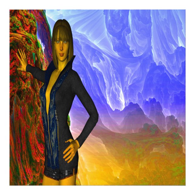 Magic Cave Fototryck (Framsidan)