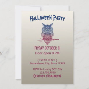 Magic Celtic uggla                                 Inbjudningar