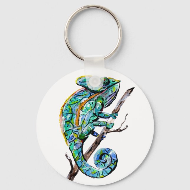 Magic Chameleon Nyckelring (Framsida)