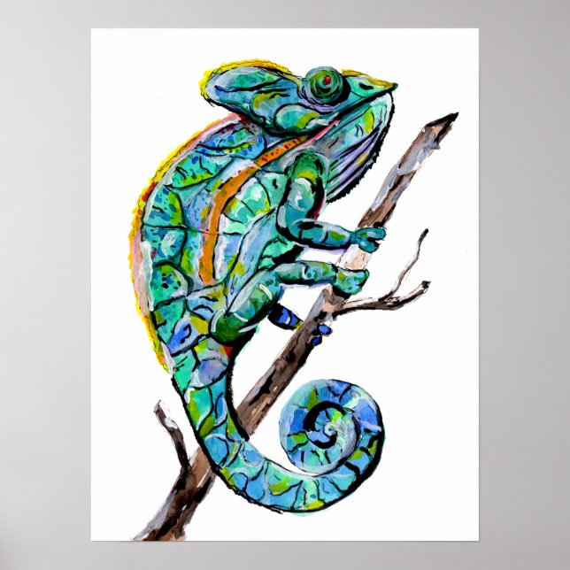 Magic Chameleon Poster (Framsidan)