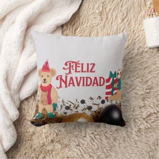 magic christmas pillow kudde