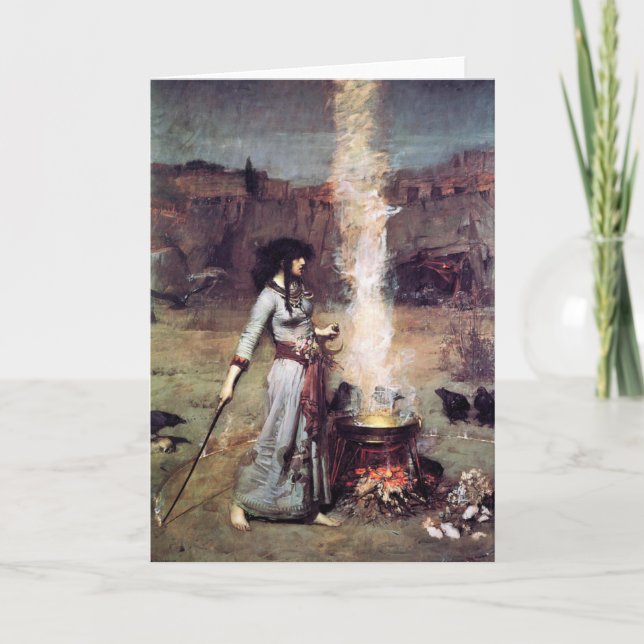 Magic Circle 1886 Waterhouse Kort (Framsida)