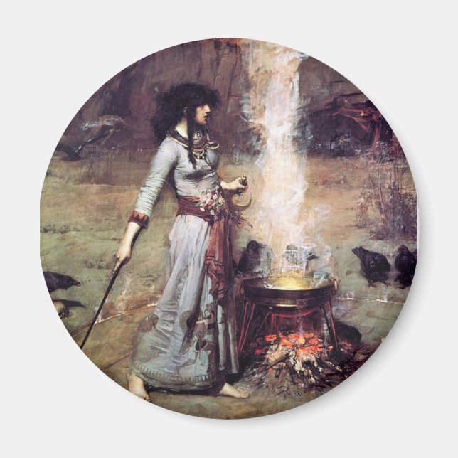 Magic Circle 1886 Waterhouse Magnet (Framsidan)