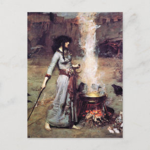Magic Circle 1886 Waterhouse Vykort