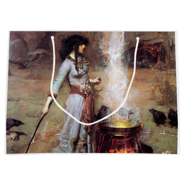 Magic Circle, John William Waterhouse (Framsidan)