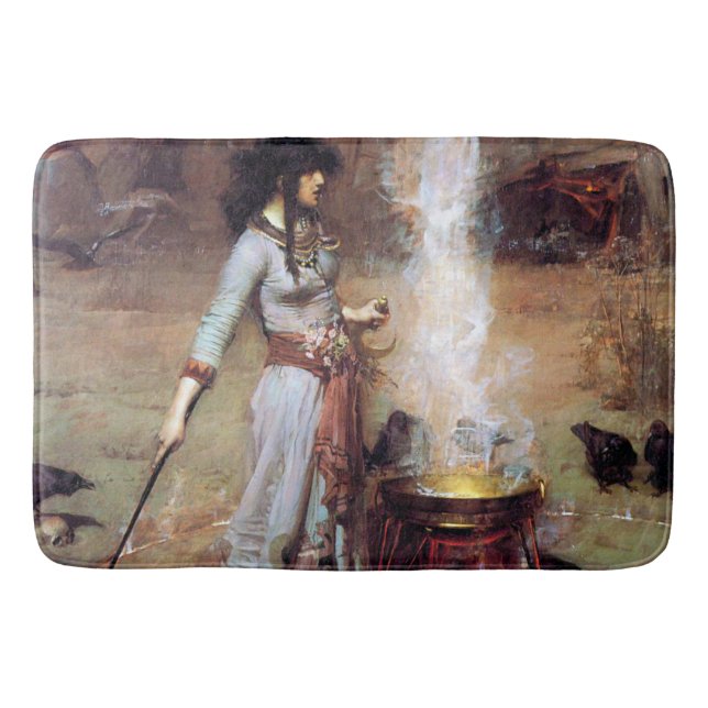 Magic Circle, John William Waterhouse Badrumsmatta (Framsidan)