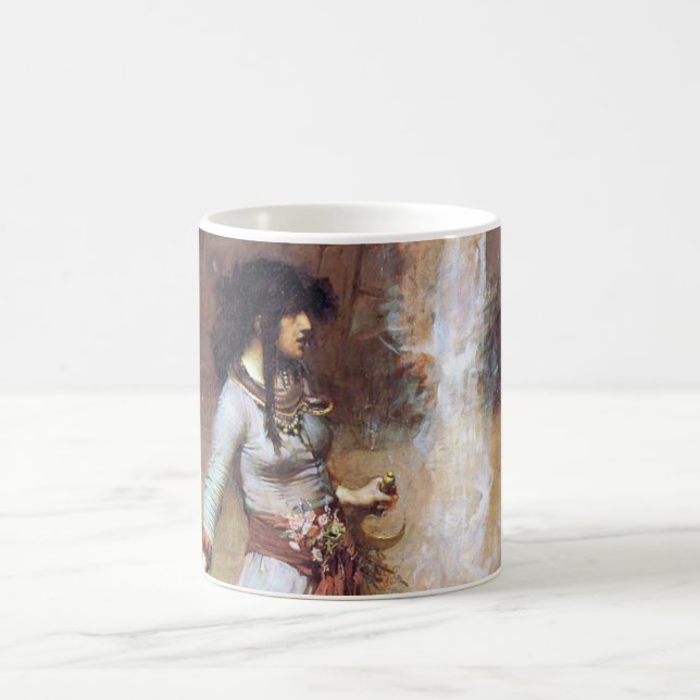 Magic Circle, John William Waterhouse Kaffemugg (Center)