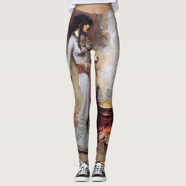 Magic Circle, John William Waterhouse Leggings (Framsida)