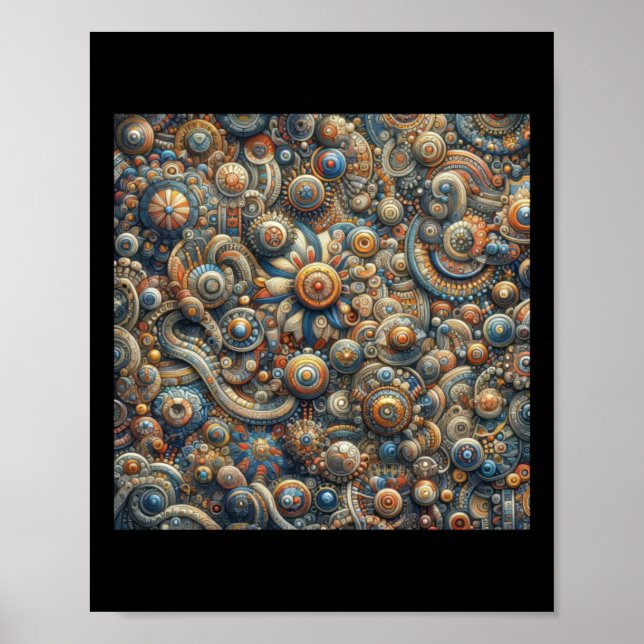 Magic Circle Sticker Poster (Framsidan)