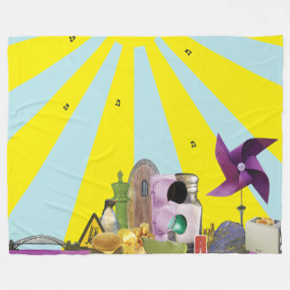 Magic City Blanket Fleecefilt