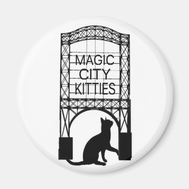 Magic City Kattunge Magnet (Framsidan)