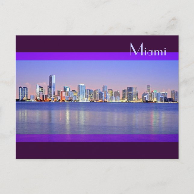 Magic City: Miami, Florida Vykort (Framsida)