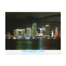 MAGIC CITY POSTCARD