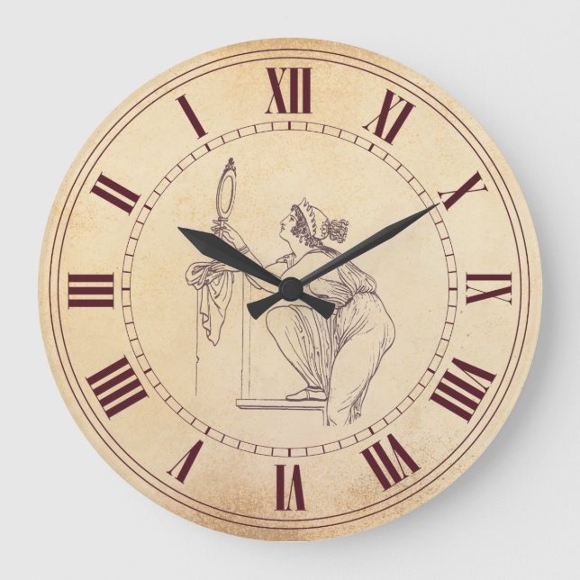 Magic Clock Humor, gör dig yngre Stor Klocka (Framsida)