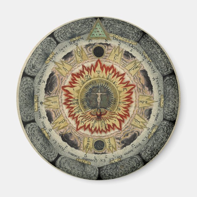 Magic Cosmic Ro Mandala Magnet (Framsidan)