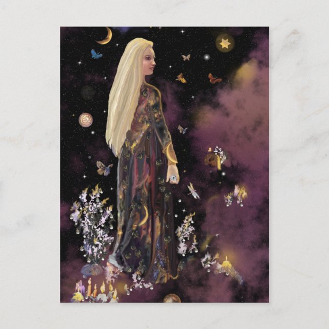 Magic Crystal! Vykort (Framsida)