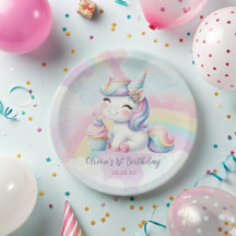 Magic Cute Unicorn Rainbow Birthday