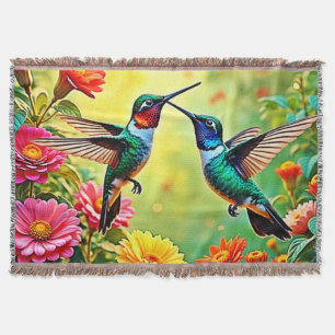 Magic Design, judisk klonad Hummingbird Filt