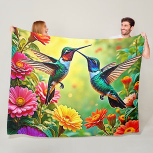 Magic Design, judisk klonad Hummingbird Fleecefilt