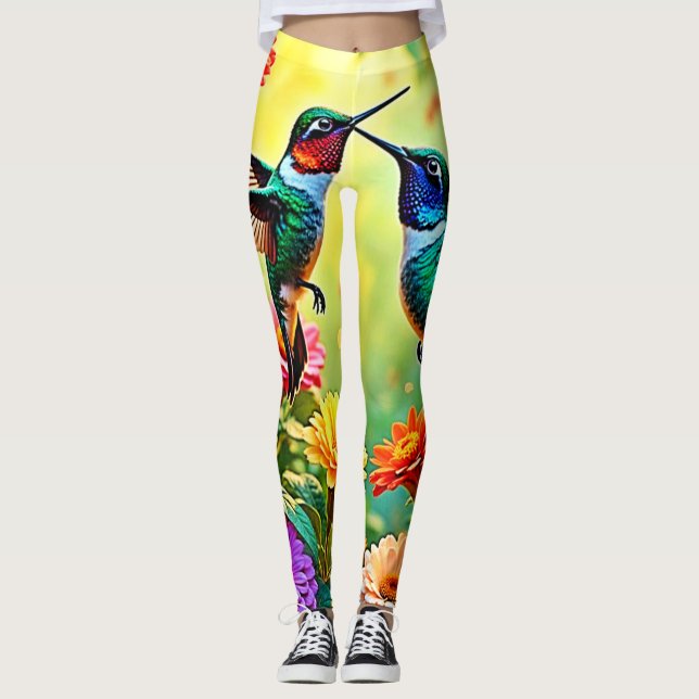 Magic Design, judisk klonad Hummingbird Leggings (Framsida)