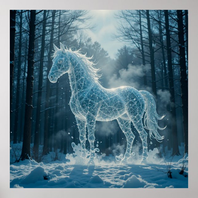 Magic Digital Horse Poster (Framsidan)