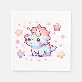 Magic Dino Dinosaur Baby Showerr Pappersservett