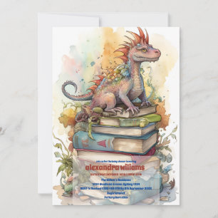 Magic Dragon Baby Shower Inbjudningar