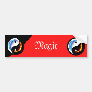 Magic Dragon fantasy art Bildekal