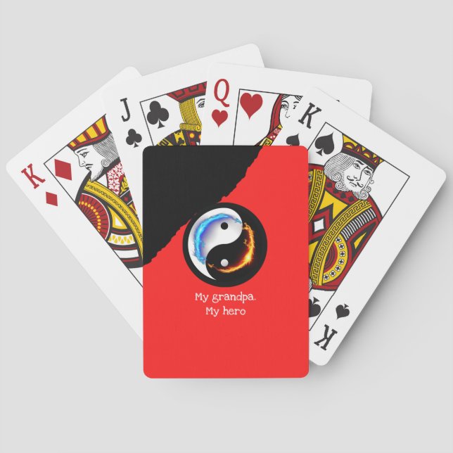 Magic Dragon fantasy art Casinokort (Baksidan)