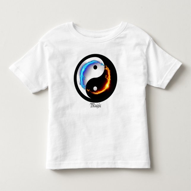 Magic Dragon fantasy art T Shirt (Framsida)