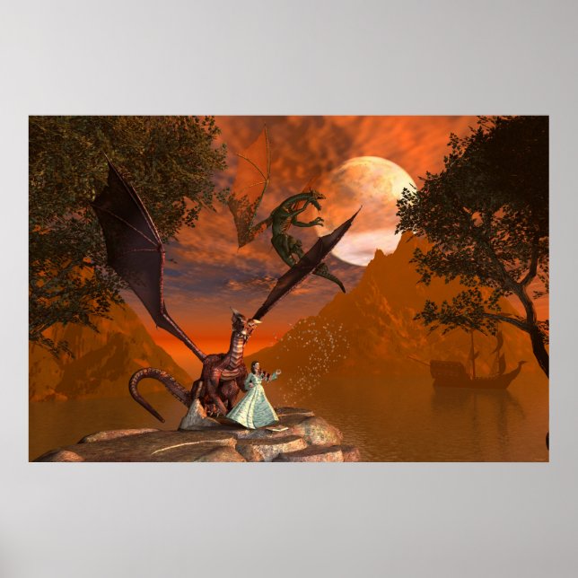 Magic Dragon Poster (Framsidan)