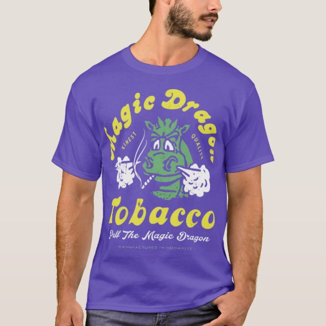 Magic Dragon Tobacco T Shirt (Framsida)