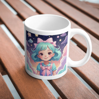 Magic Dreamy Girl Mugg - Cute Pastel C Mugg, 11 oz